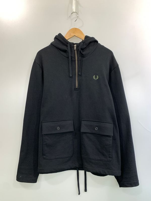 【中古品】 FRED PERRY フレッドペリー M8709 HEAVY WEIGHT PULLOVER SWEAT プルオーバーパーカー 【141-260508-AS-20-min】