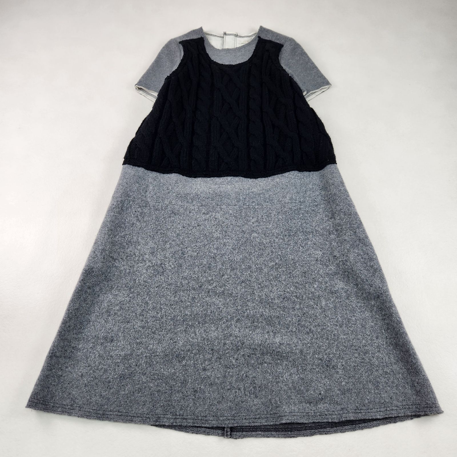 美品 COMME des GARCONS ロングワンピース コムデギャルソン ケーブル 