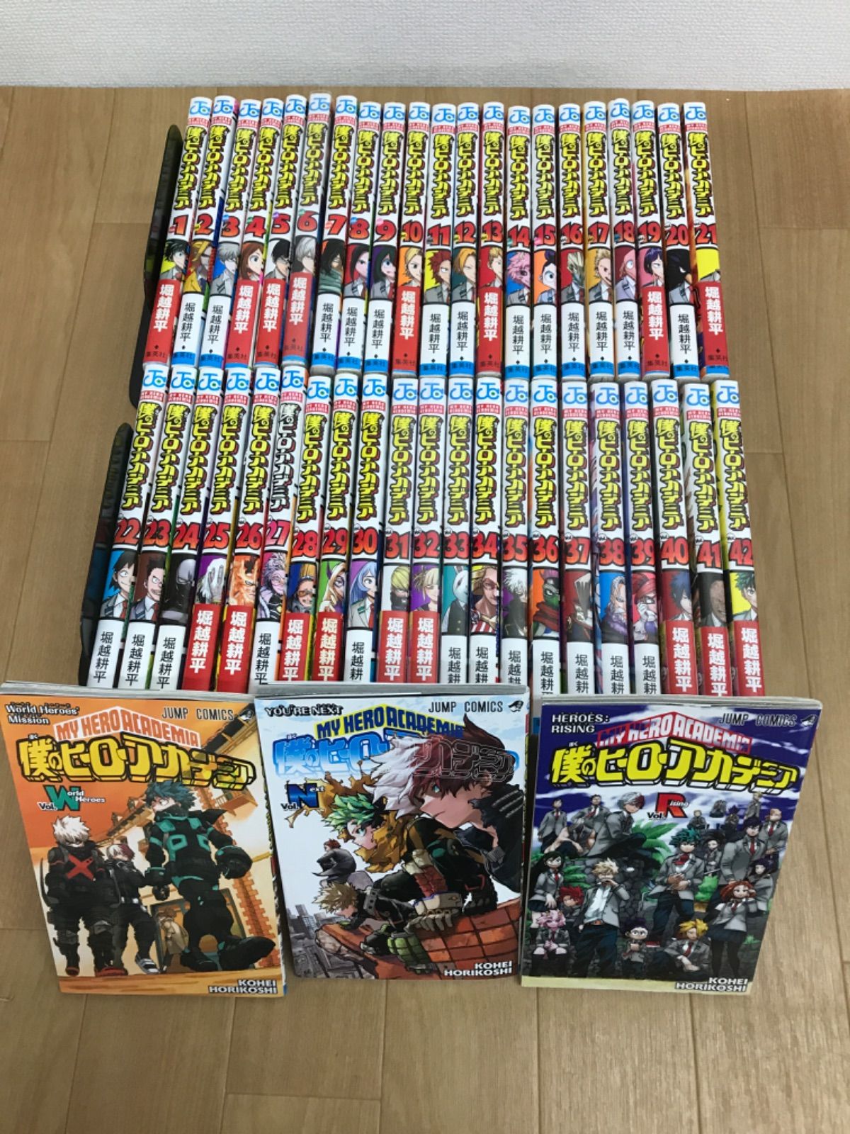 漫画 ☆③【未開封あり】 僕のヒーローアカデミア 1～42巻 全巻＋関連