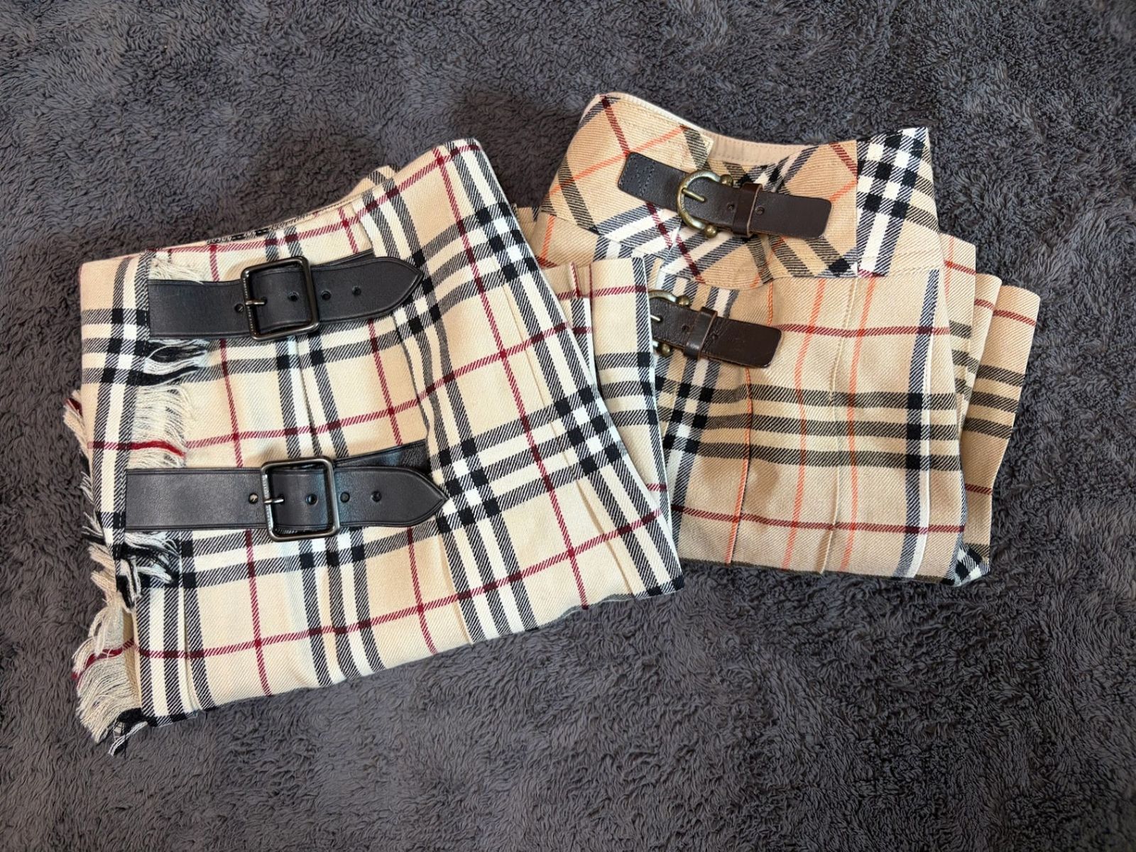 ☆ BURBERRY BLUE LABEL バーバリーブルーレーベル ノバチェック 巻き