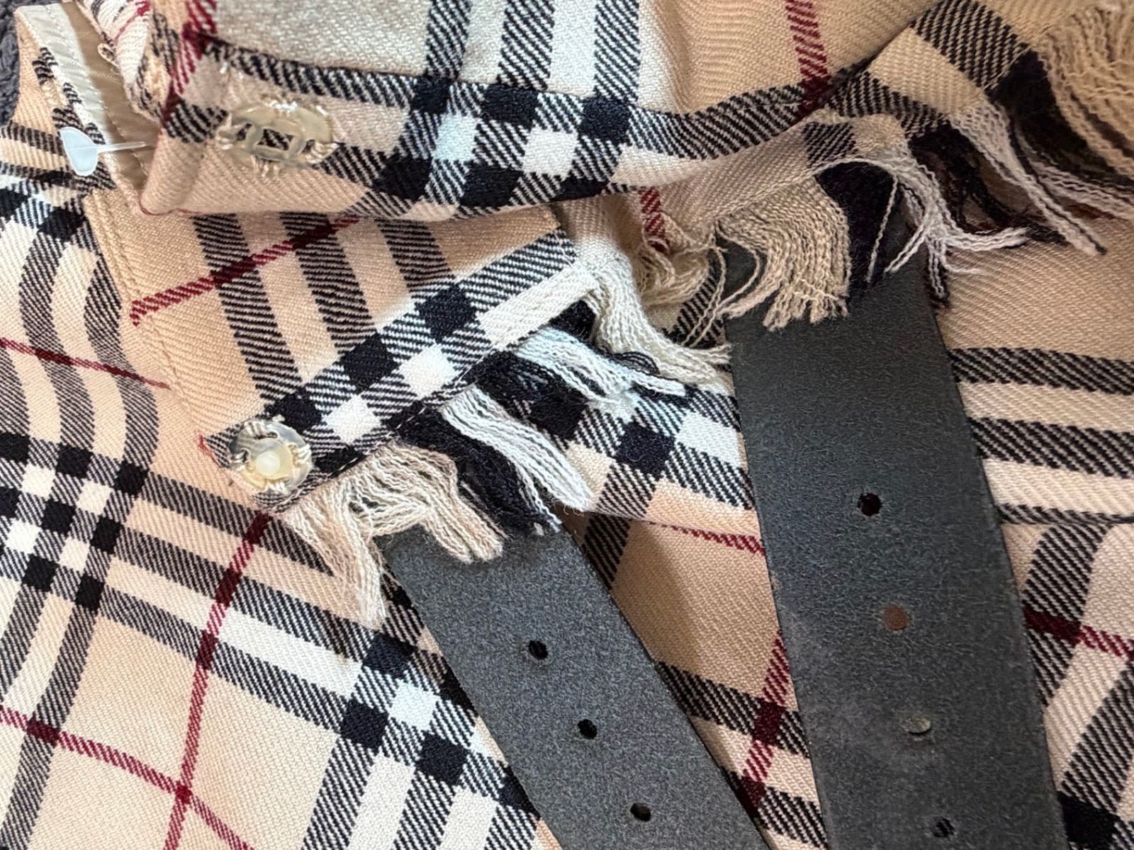 ☆ BURBERRY BLUE LABEL バーバリーブルーレーベル ノバチェック 巻き