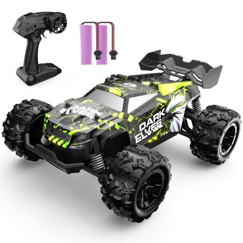 DEERC ラジコンカー 子供向け ラジコン オフロード リモコンカー 電動RCカー 車 おもちゃ 1/20 2.4GHz 独立懸架システム 操作時間40分 子供 小学生 中学生 男の子 誕生日 プレゼント 贈り物 こどもの日 日本語取扱説明 8e3530eb