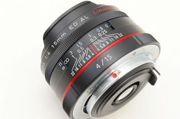 ☆極上美品☆ ペンタックス HD PENTAX-DA 15mm F4 ED AL Limited ♯26050402 ☆極上美品☆ ペンタックス HD PENTAX-DA 15mm F4 ED AL Limited ♯26050402