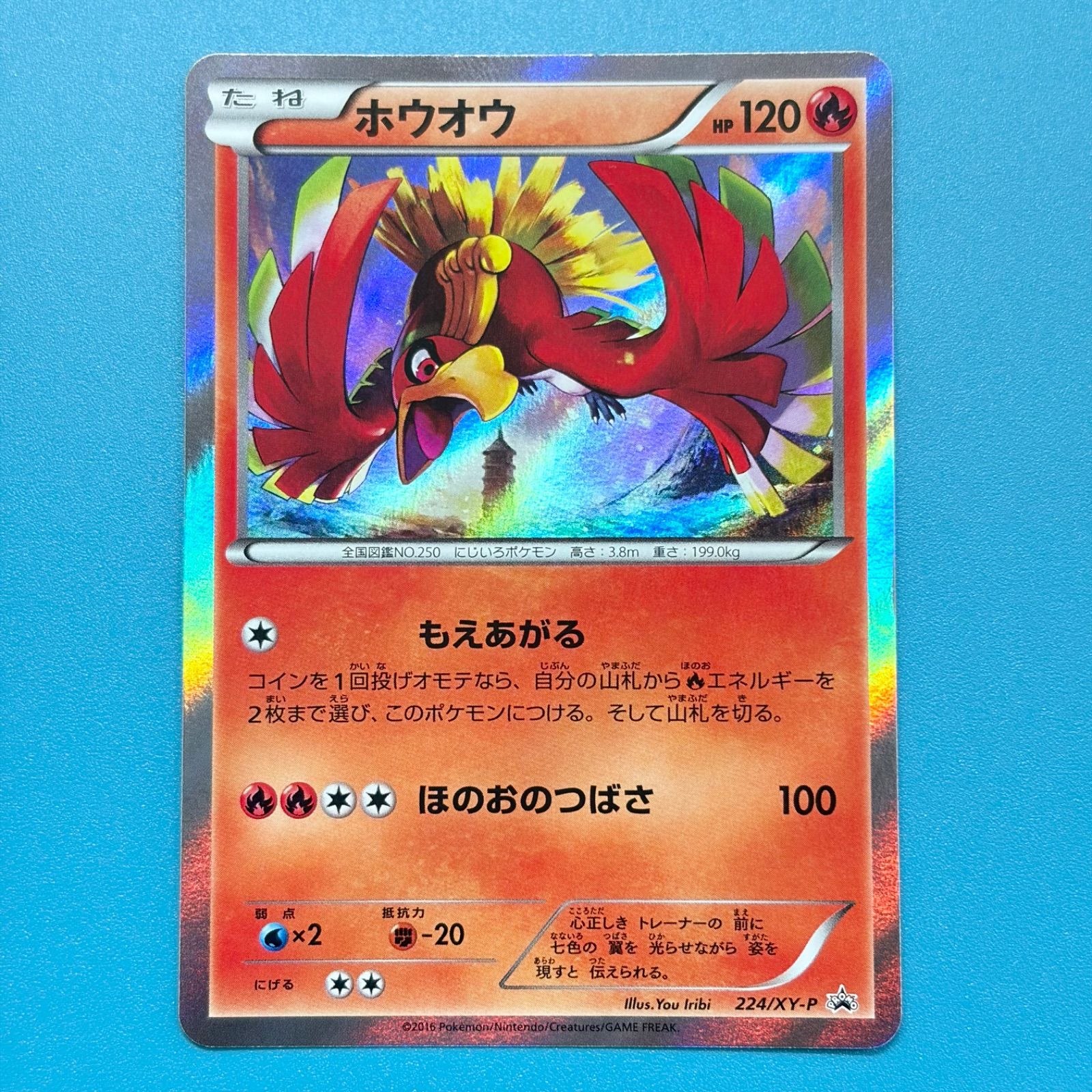 ホウオウ スペシャルセット ホウオウ+ルギア PROMO XYシリーズプロモーションカード 224/XY-P ポケモンカード