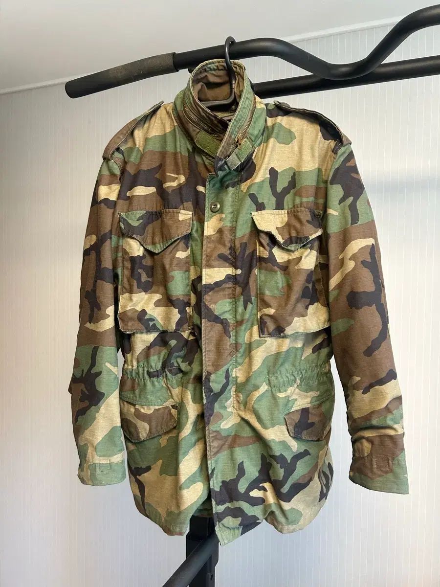 S-R ウッドランド m65 マウンテンパーカー ジャケット so-sew 銅メッキジッパー スモールレギュラー