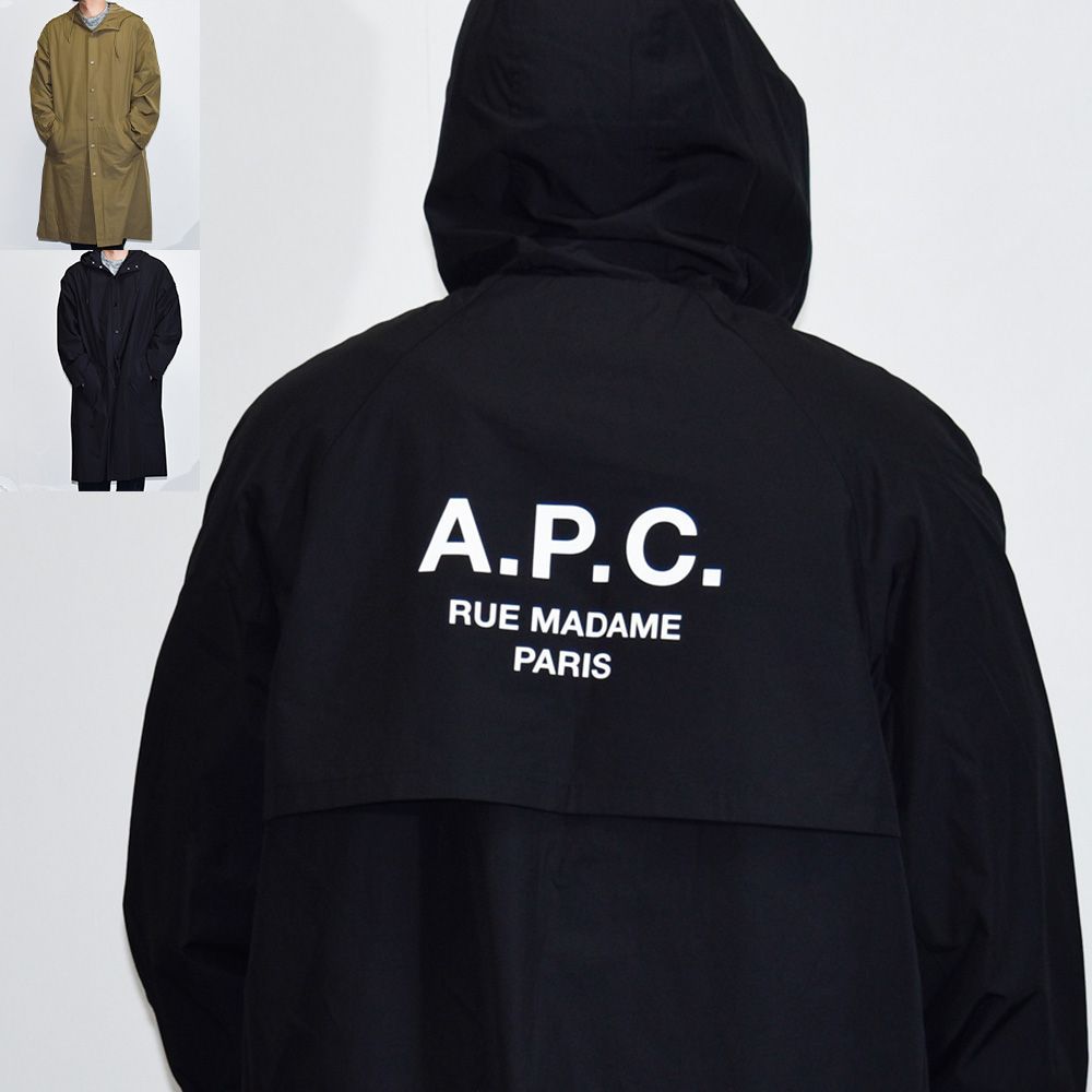 A.P.C. ナイロンフーディージャケット アウター PSALQ M30012 Kim Parka　アーペーセー