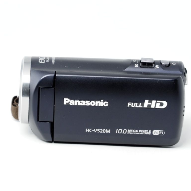 Panasonic HDビデオカメラ V520 内蔵メモリー32GB ダークネイビー HC