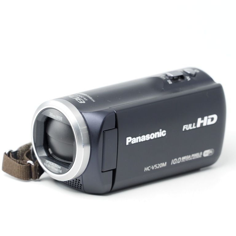 Panasonic HDビデオカメラ V520 内蔵メモリー32GB ダークネイビー HC
