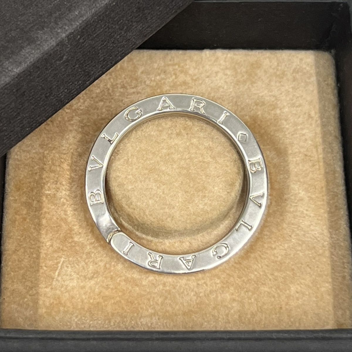BVLGARI ブルガリ キーリング シルバー 925 スターリング 01BS434