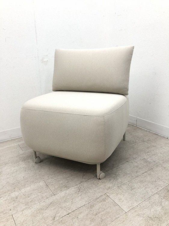 【アウトレット品】コクヨ エニーシリーズ 1人掛けソファ NAN-L1 ブラウン