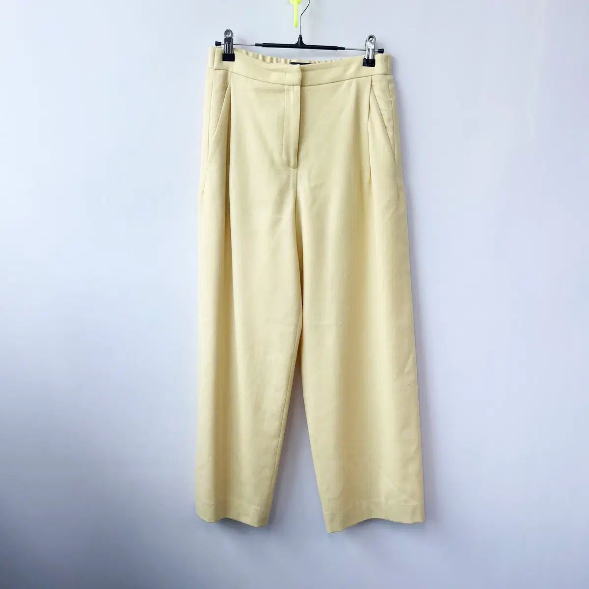 The HANDSOME LANVIN 22 レディース バンディングワイドパンツ 25-26 ジーンズ センス