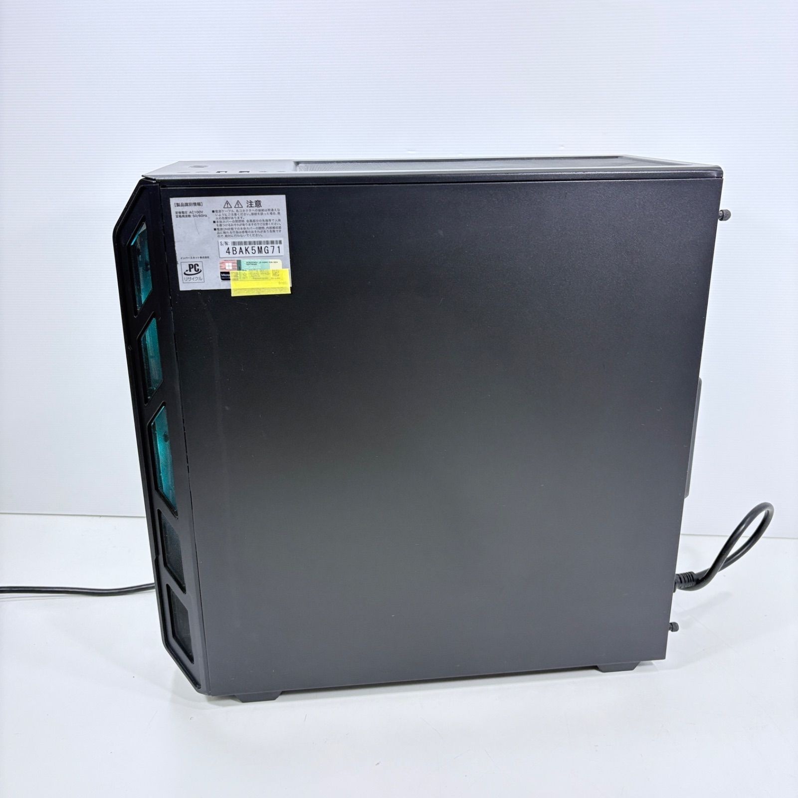 ゲーミングPC i7 10700F RTX3060Ti SSD1TB 動作保証 - メルカリ