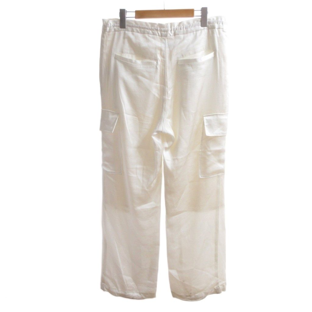 アレッジ ALLEGE 23AW Cargo Pants ホワイト AL23S-FPT03A 1 イージー ワイドストレート/HW
