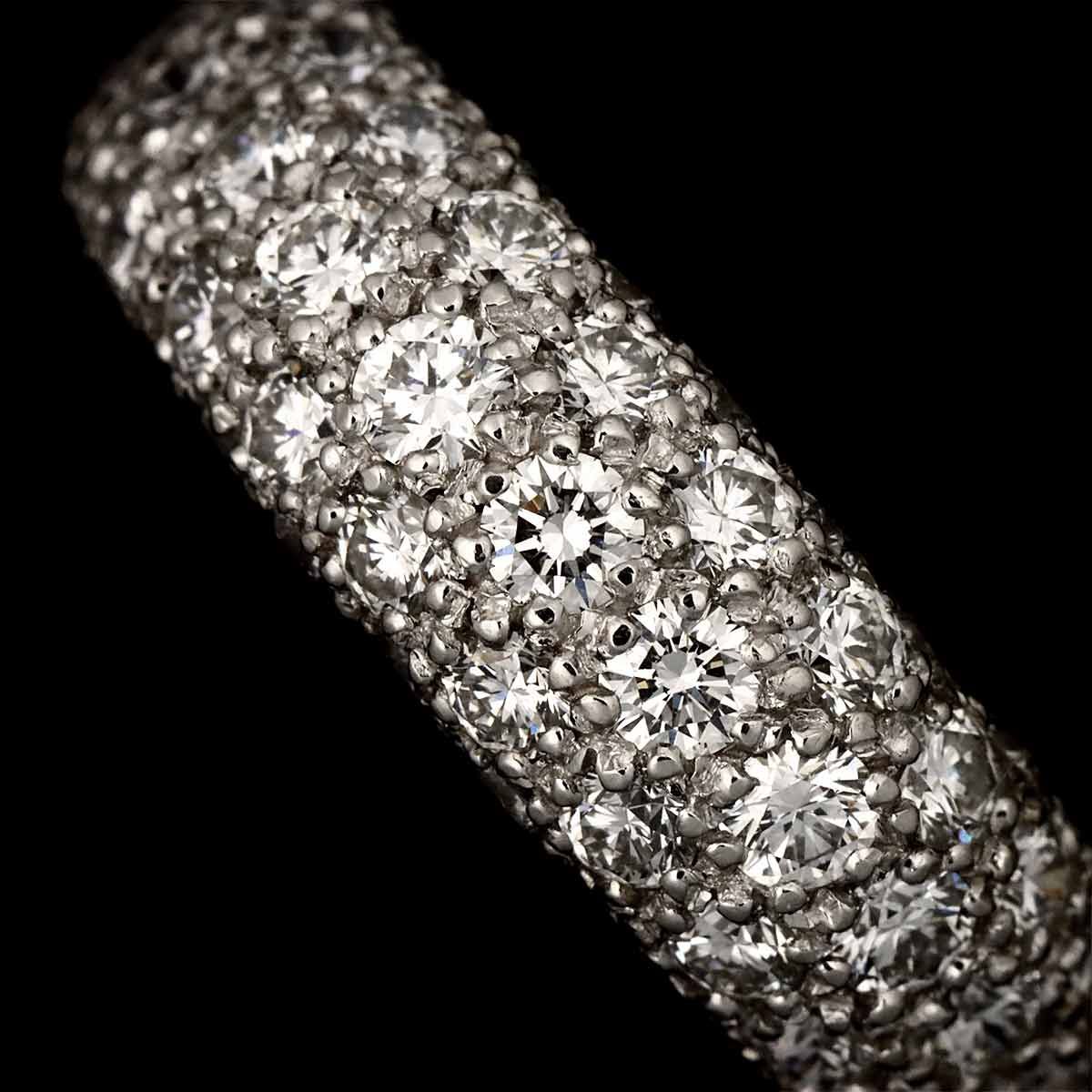 カルティエ Cartier ミミスター #45 リング パヴェ ダイヤ K18 WG ホワイトゴールド 750 指輪 Diamond Ring 90319338 カルティエ Cartier ミミスター #45 リング パヴェ ダイヤ K18 WG ホワイトゴールド 750 指輪 Diamond Ring 90319338