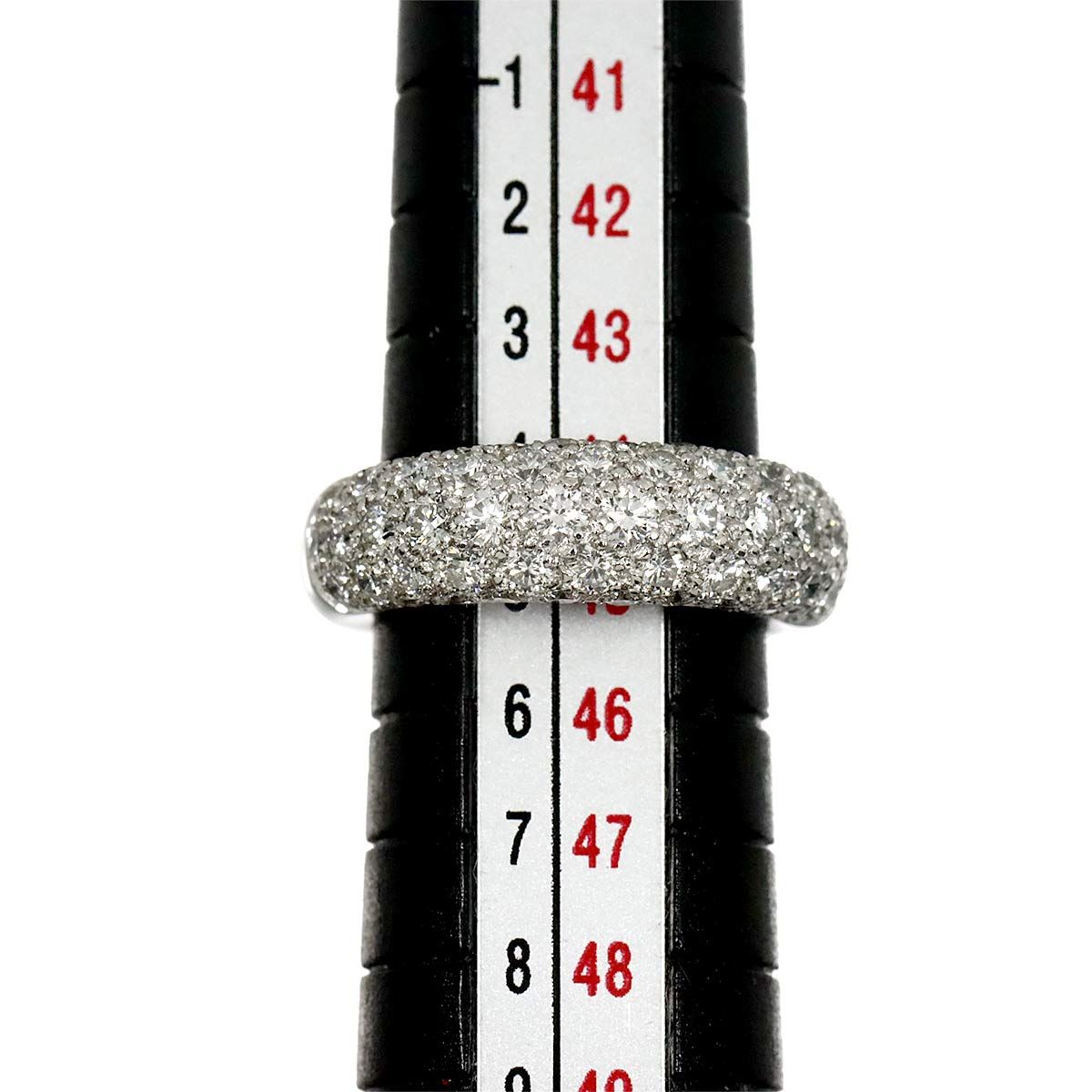 カルティエ Cartier ミミスター #45 リング パヴェ ダイヤ K18 WG ホワイトゴールド 750 指輪 Diamond Ring 90319338 カルティエ Cartier ミミスター #45 リング パヴェ ダイヤ K18 WG ホワイトゴールド 750 指輪 Diamond Ring 90319338