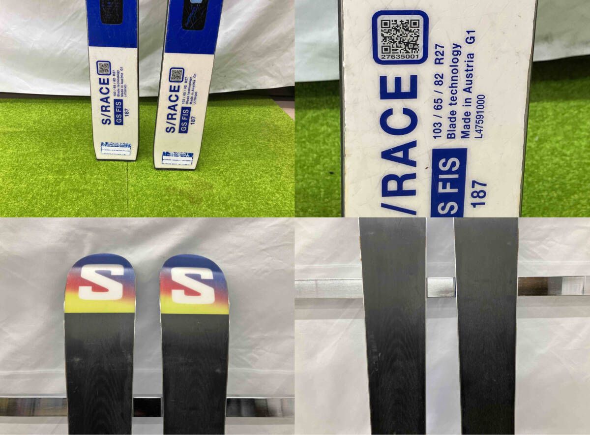 SALMON サロモン/スキー板/S/RACE GS FIS/モデル不明/187cm