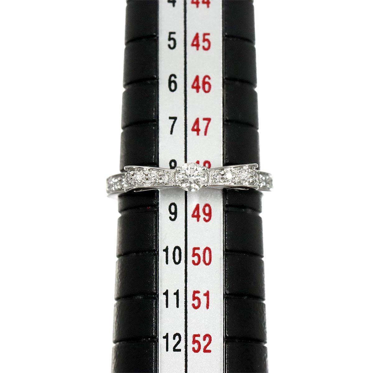 シャネル CHANEL リュバン ドゥ #48 リング ダイヤ スモール K18 WG ホワイトゴールド 750 指輪 Ruban Ring 90319909