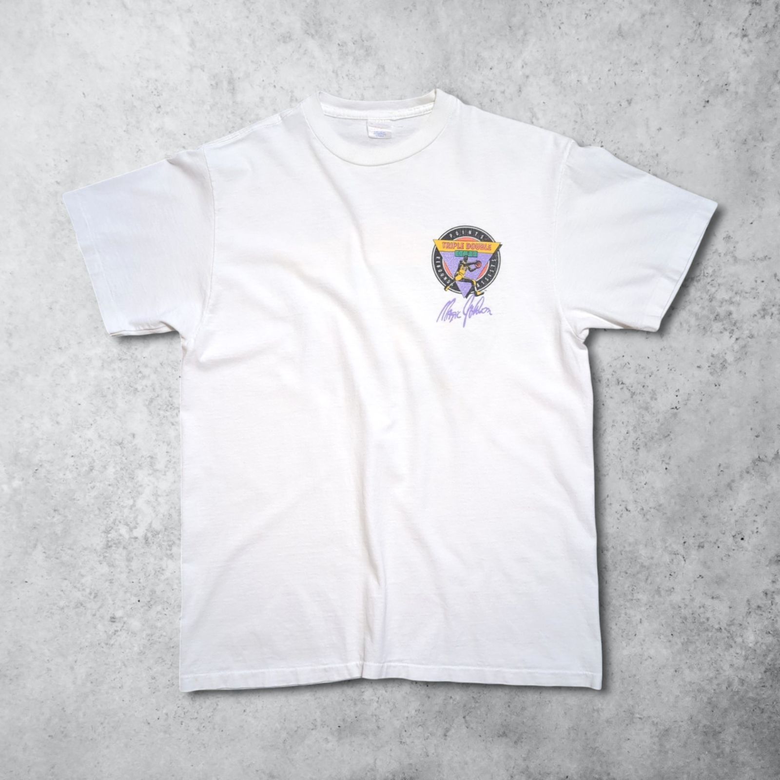 マジックジョンソン レイカーズ NBA バスケ 80s 90s USA製 Tシャツ 