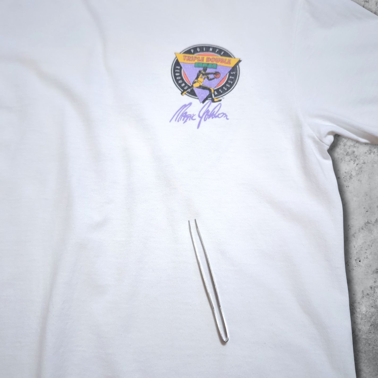 マジックジョンソン レイカーズ NBA バスケ 80s 90s USA製 Tシャツ 