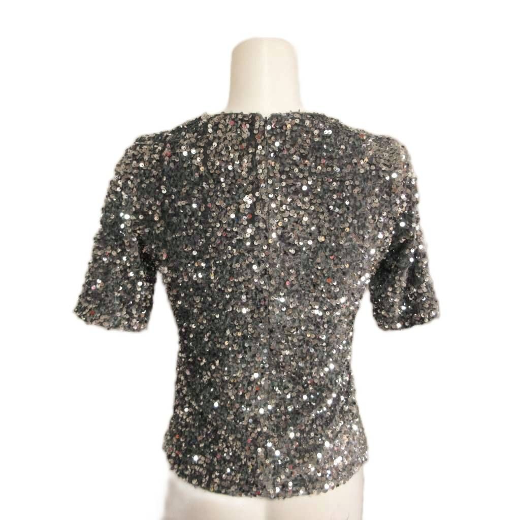 レクト RECTO 美品 TWINKLE SEQUIN JERSEY TOP カットソー スパンコール ドゥーズィエムクラス取扱 レクト RECTO 美品 TWINKLE SEQUIN JERSEY TOP カットソー スパンコール ドゥーズィエムクラス取扱