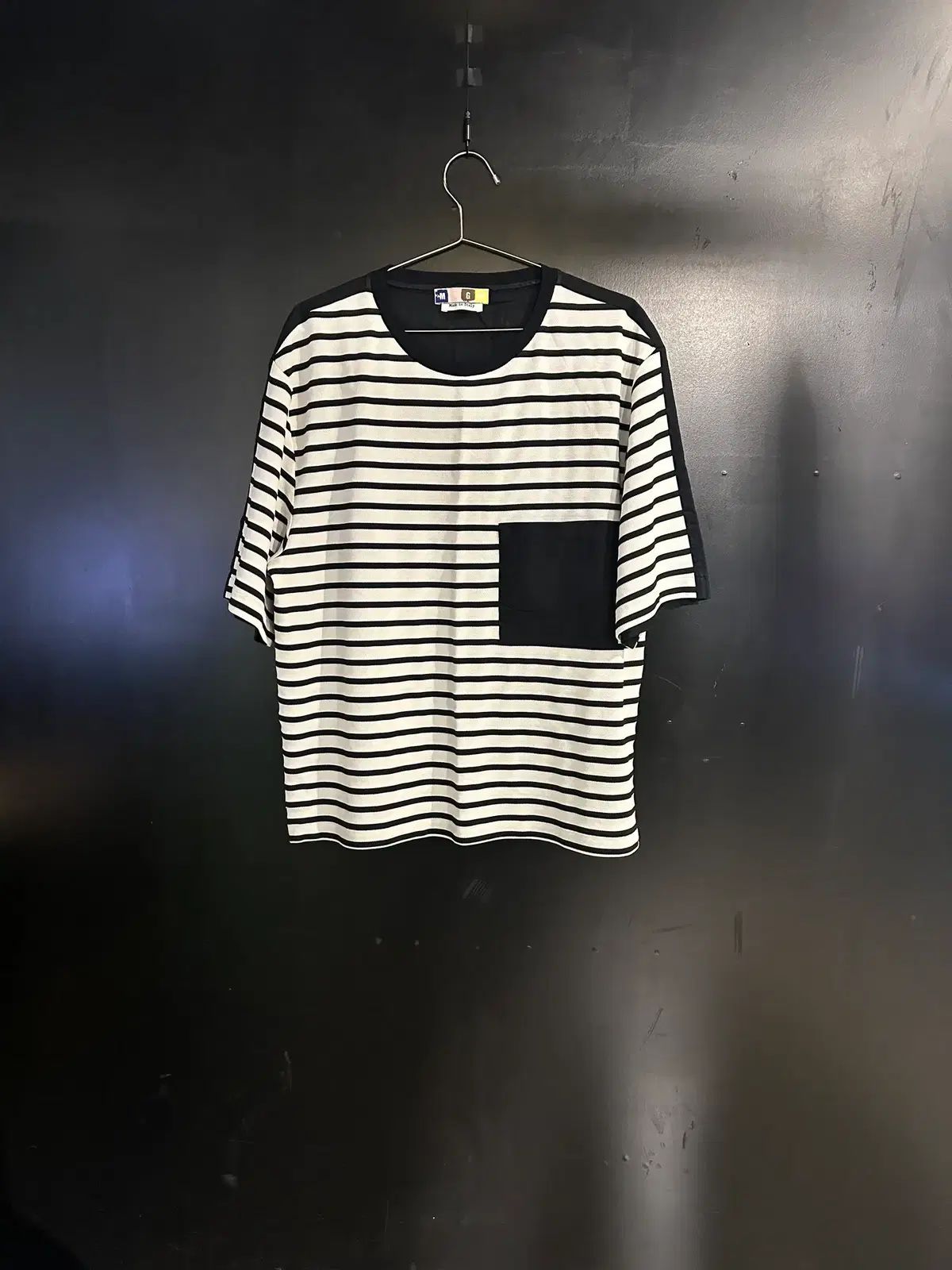 MSGM ストライプ Tシャツ
