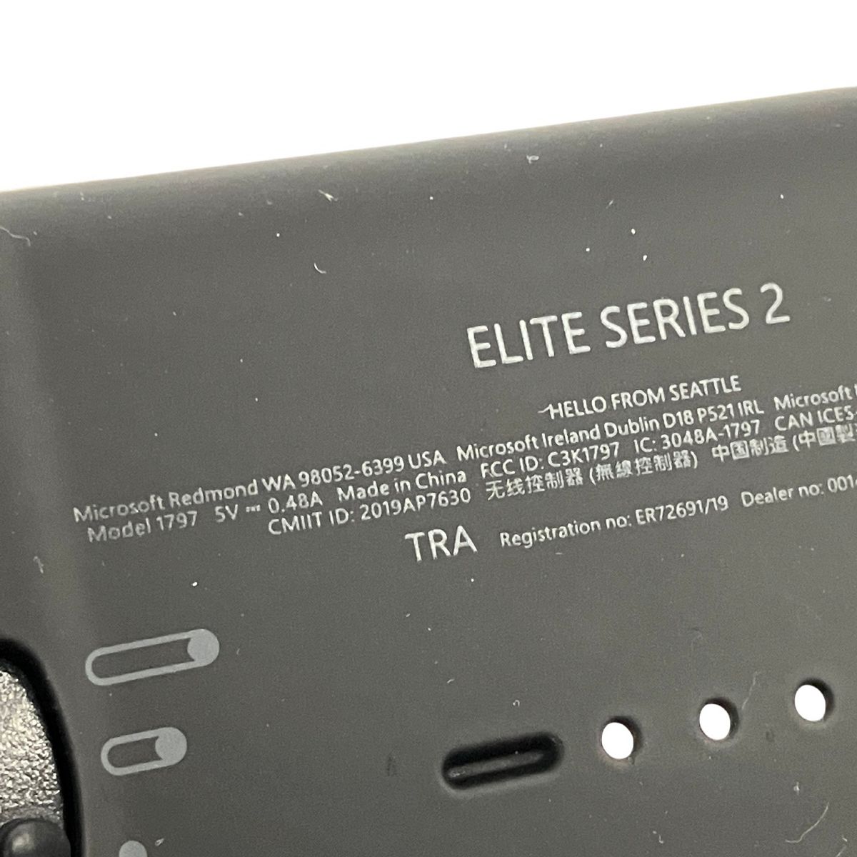 Microsoft XBOX ELITE SERIES 2 ゲームパッド コントローラー ゲーム機 周辺機器 中古 T11149705