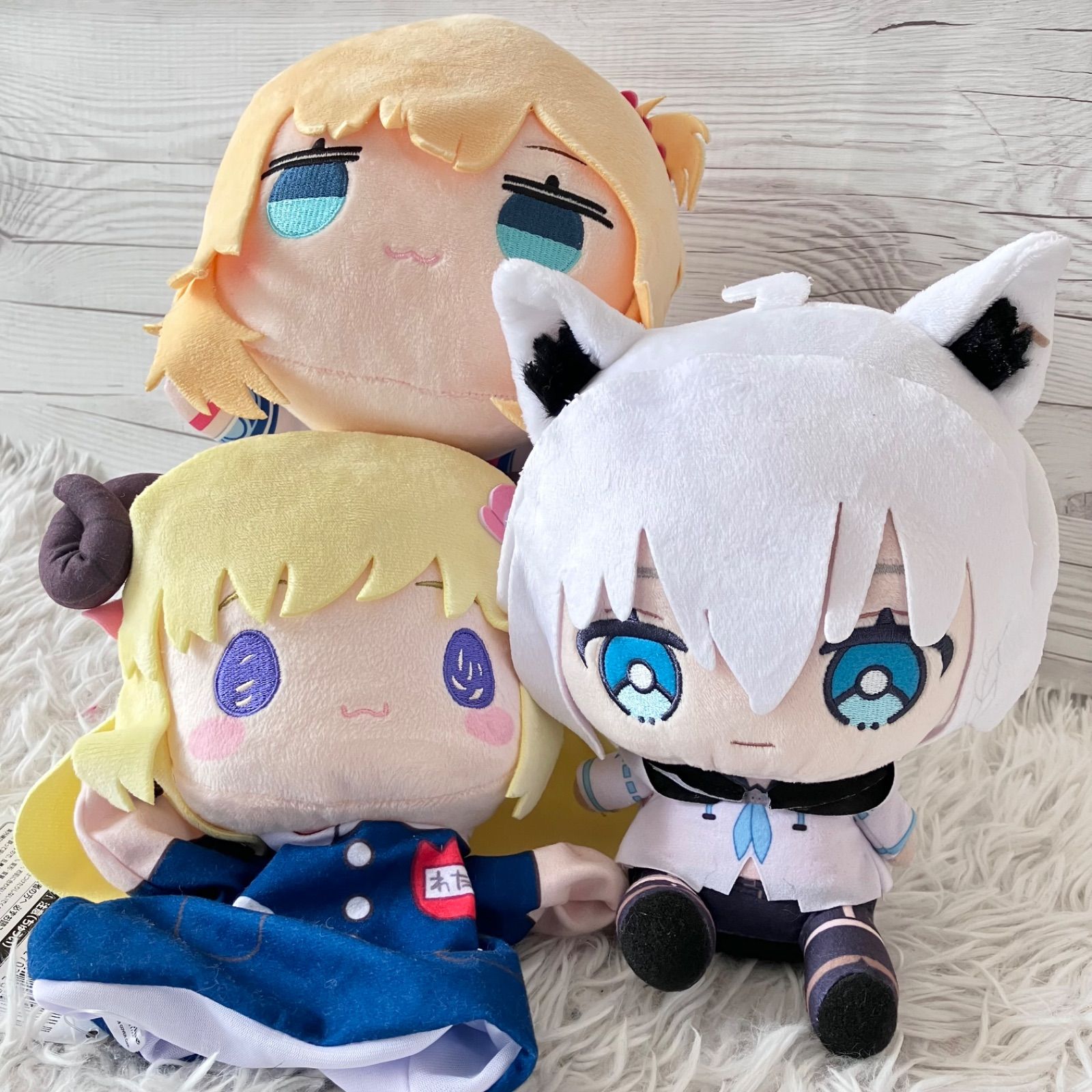 ホロライブ ぬいぐるみ hololive with u 白上フブキ パペット 