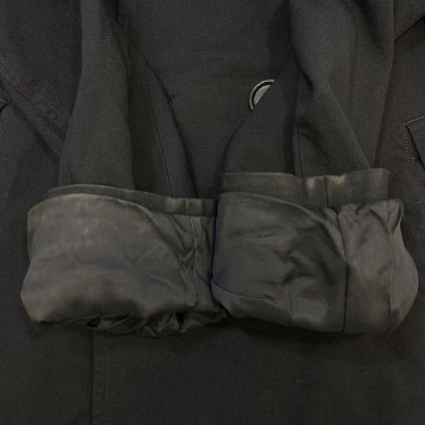 中古】COMME des GARCONS 08AW ポリ縮Pコート サイズS