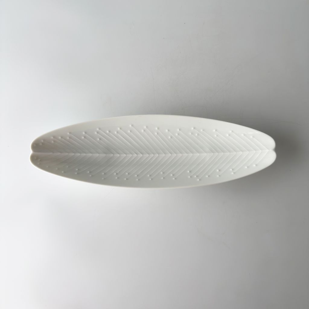 ドイツ Rosenthal ローゼンタール Tapio Wirkkala タピオ・ヴィルカラ プレート 英国 ヴィンテージ 食器 深皿 陶器 79162