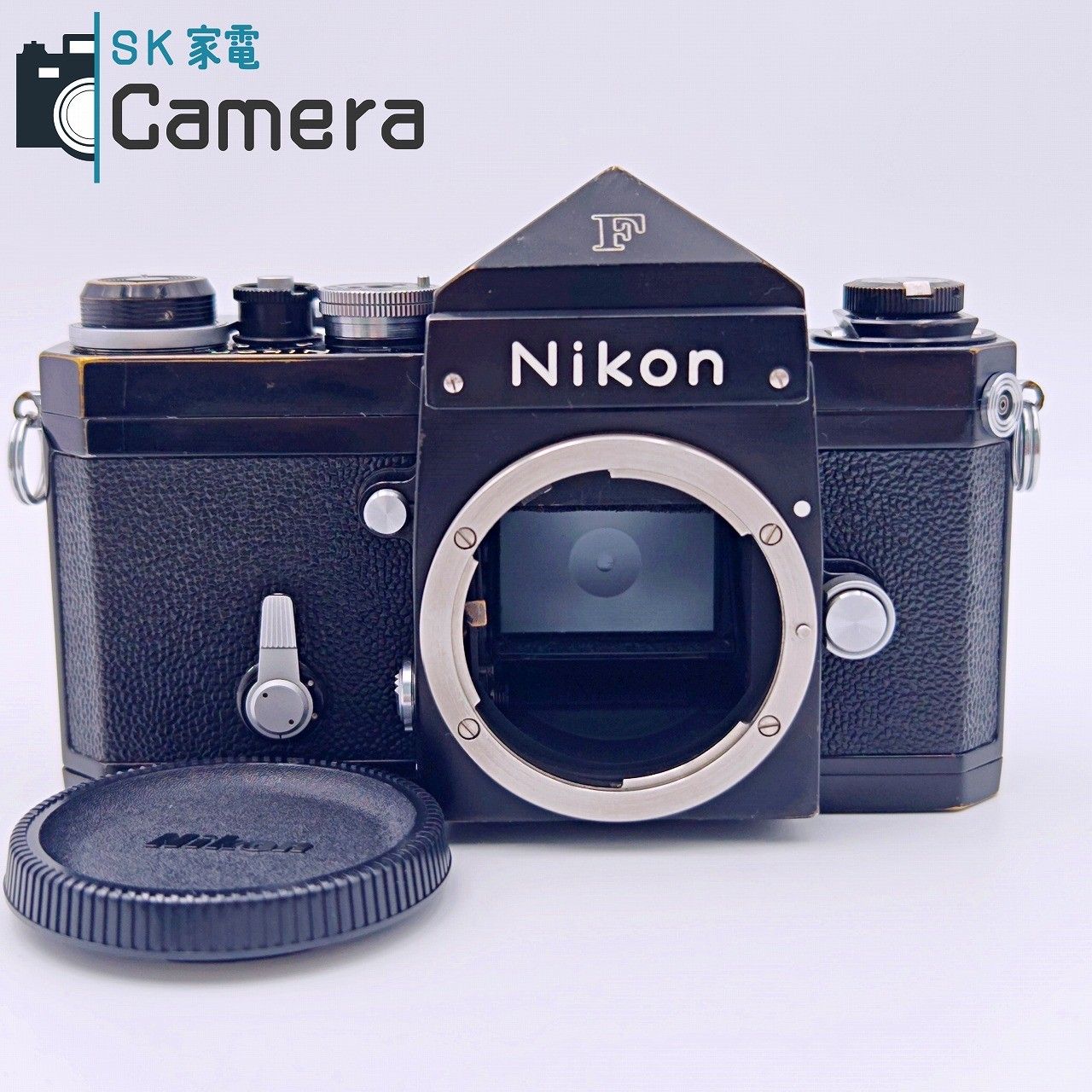 【中古】 Nikon F アイレベル ブラック 中期 ニコン シャッター OK