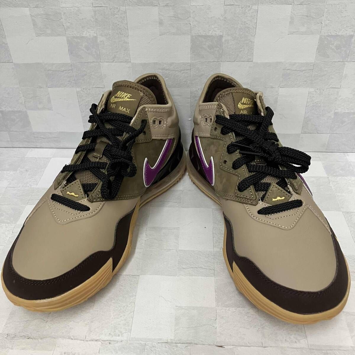 NIKE LEBRON 18 XVII LOW Viotech Atomos コラボ ナイキ レブロン CW3153-200 ブラウン パープル 26.5cm 箱あり インソール欠損 NIKE LEBRON 18 XVII LOW Viotech Atomos コラボ ナイキ レブロン CW3153-200 ブラウン パープル 26.5cm 箱あり インソール欠損