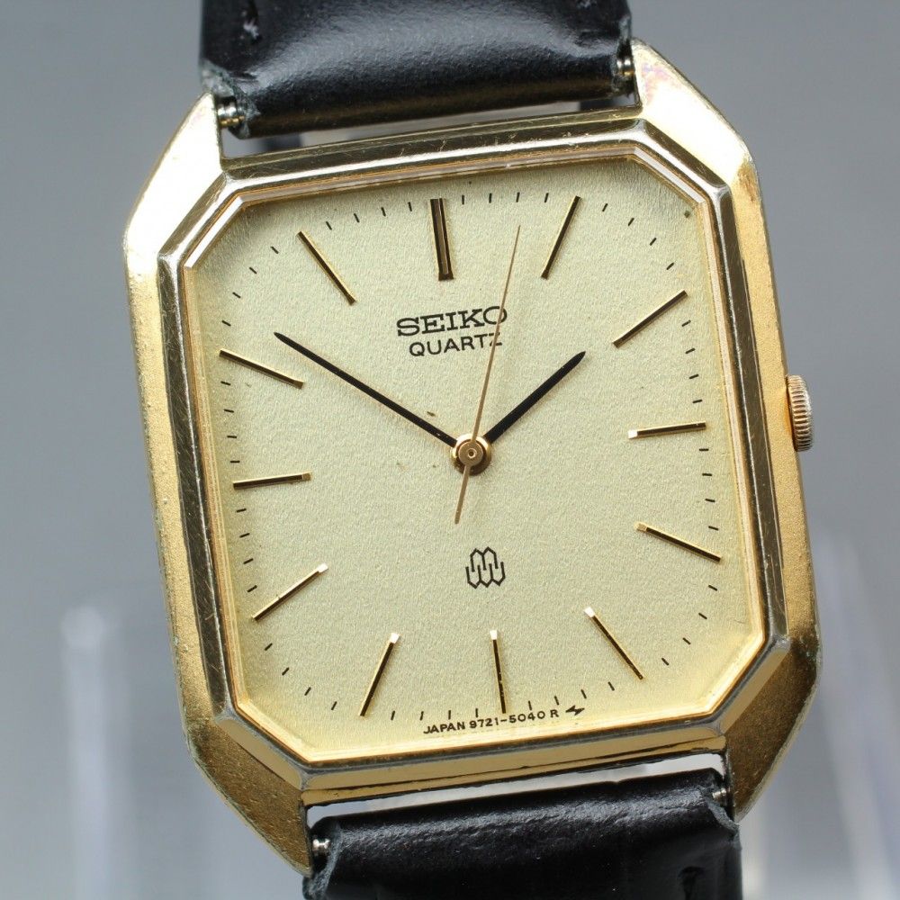 【稼働品】SEIKO ツインクォーツ 9721-5040 クオーツ メンズ (1980年製) #16631