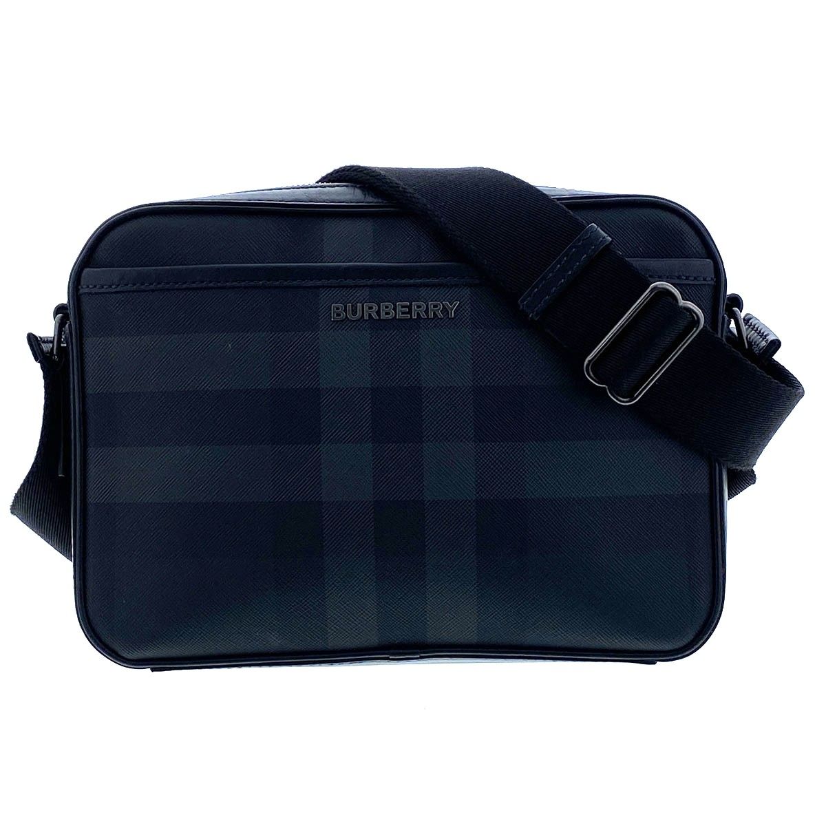 BURBERRY バーバリー マズウェル ショルダーバッグ ショルダーバッグ 8068588 レディース PVC ブラック 中古