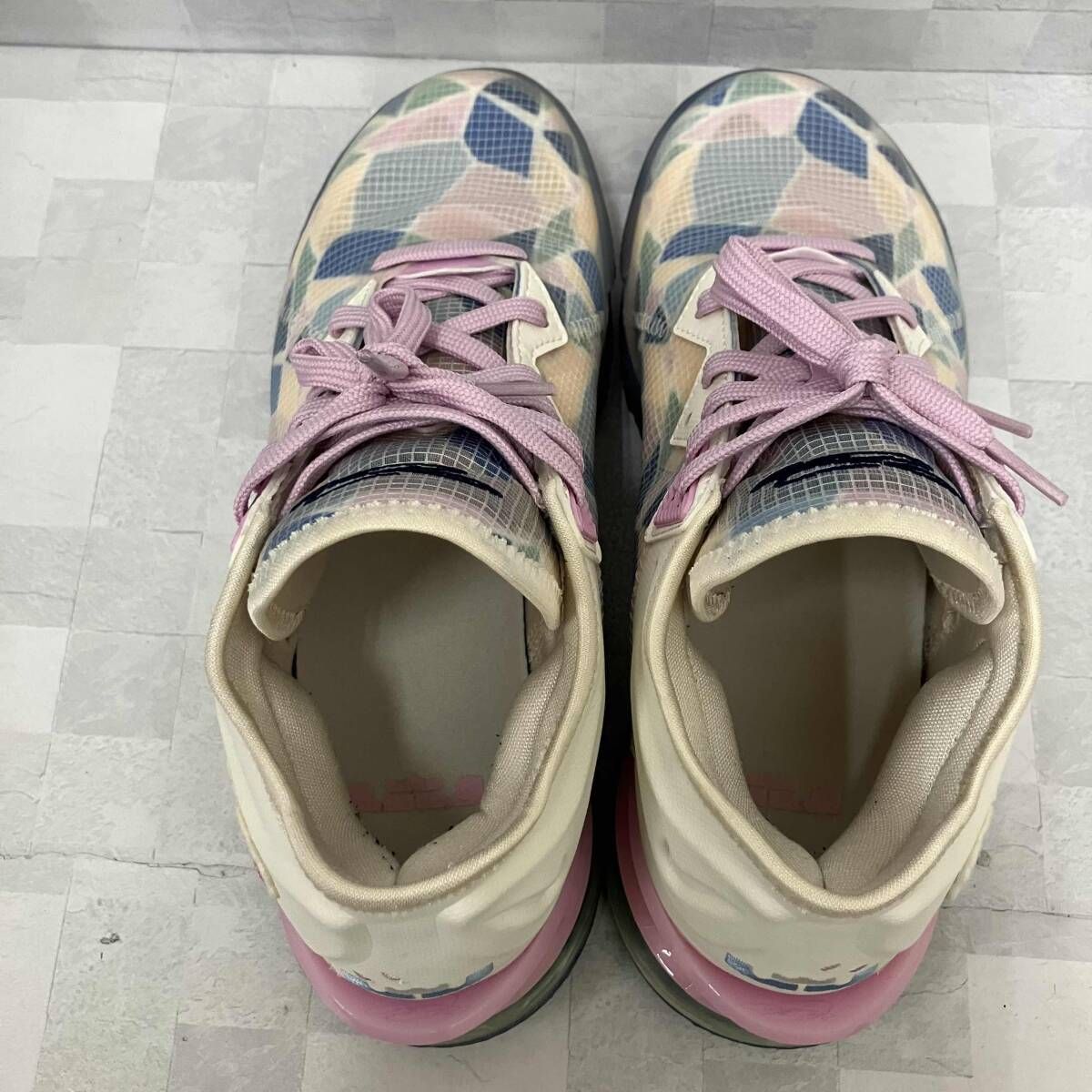 NIKE LEBRON 18 LOW SAKURA ATOMOS ナイキ レブロン 26.5cm CV7562-101 さくら柄 箱あり