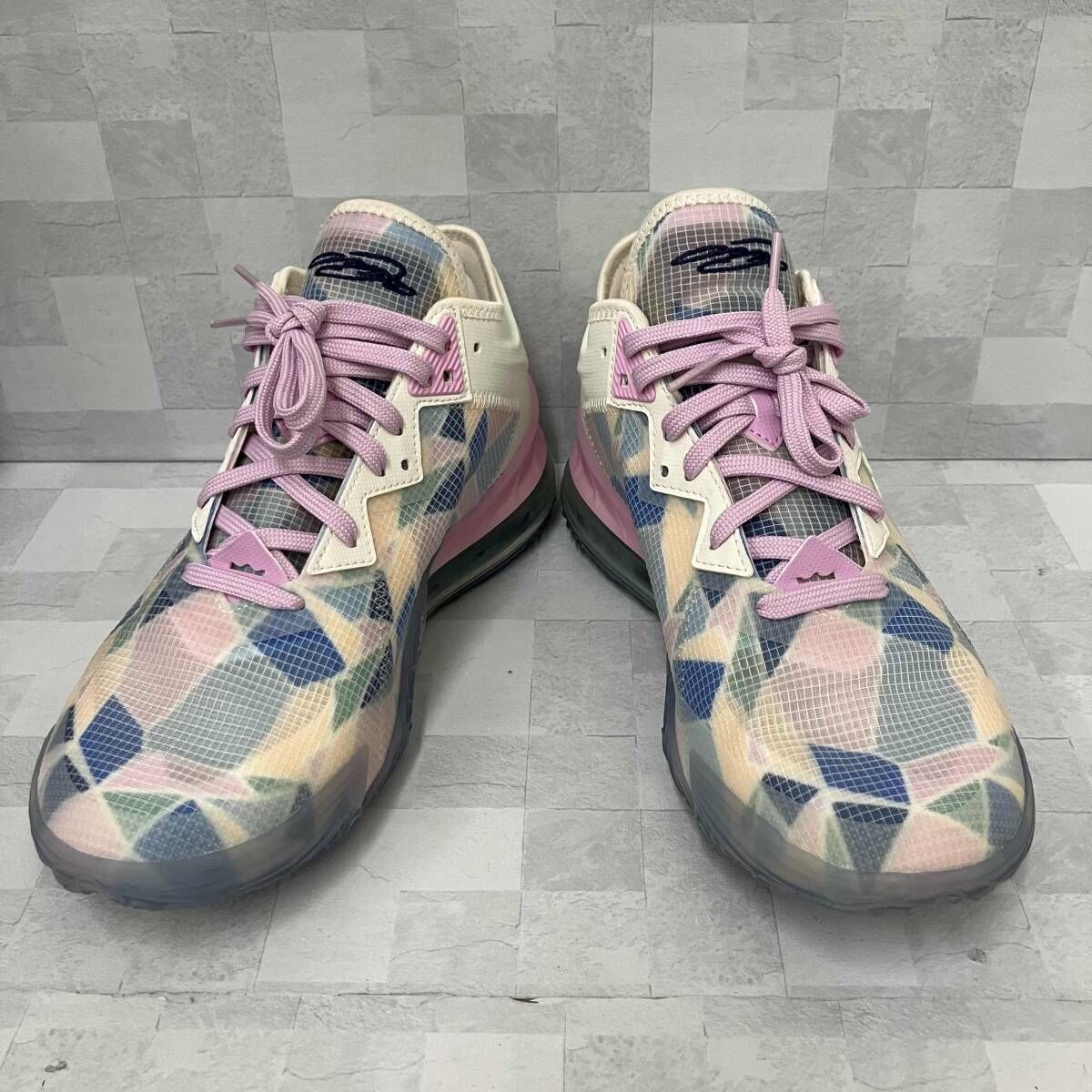 NIKE LEBRON 18 LOW SAKURA ATOMOS ナイキ レブロン 26.5cm CV7562-101 さくら柄 箱あり
