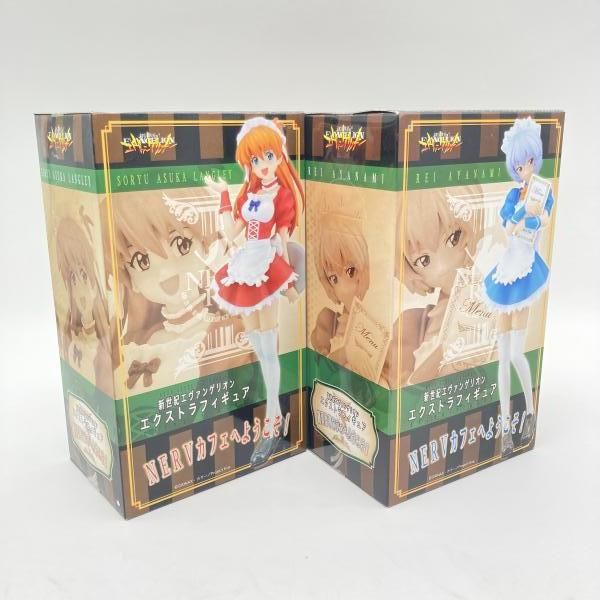 中古】2種セット 新世紀エヴァンゲリオン エクストラフィギュアNERV