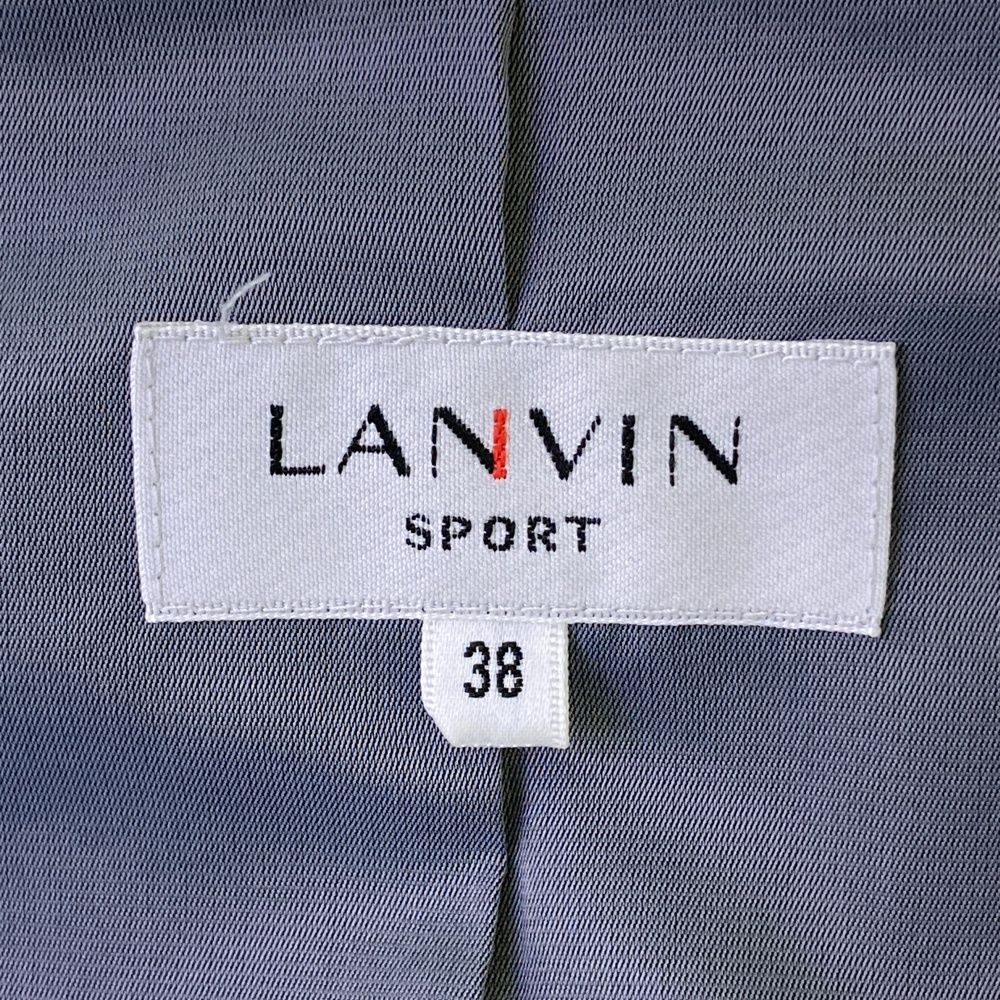 サイズ：38 LANVIN SPORT ランバン スポール 裏地付 起毛 ジップパーカー ホワイト系 [240101675606] ゴルフウェア レディース ストスト