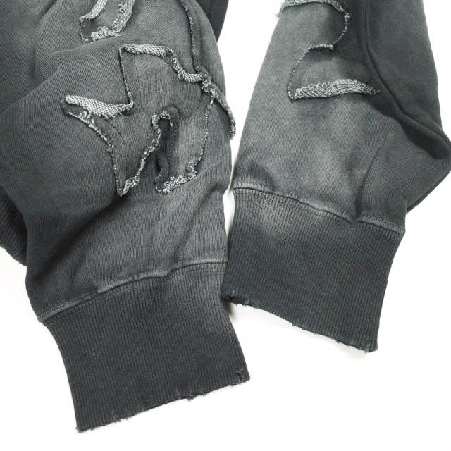 Danke Schon ダンケシェーン 24AW SPRAYED CREW NECK SWEAT スプレー 