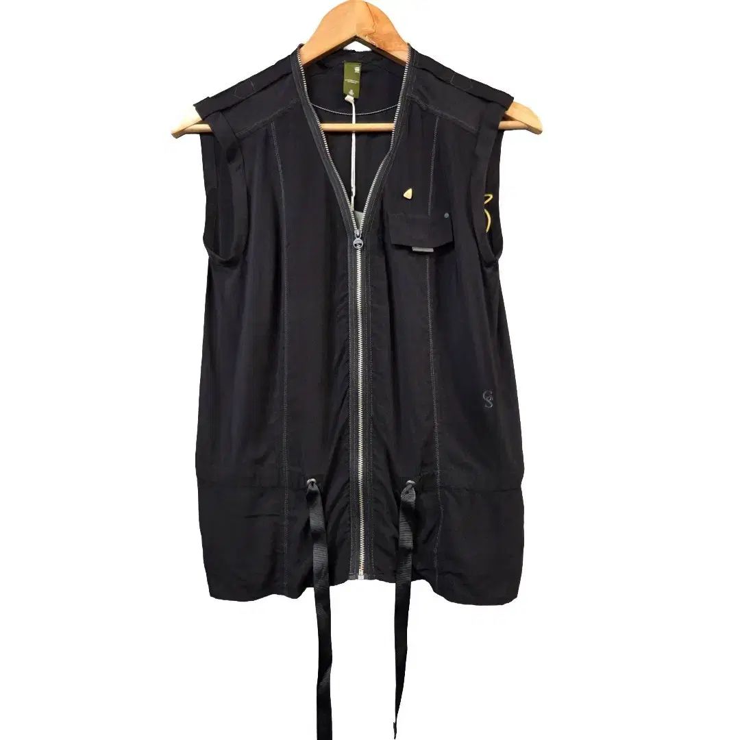 G-STAR RAW ブラック メンズ ベスト (XS)
