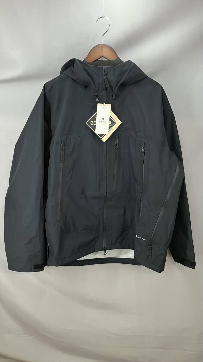 ★ タグ付き SNOW PEAK スノーピーク ジャケット JK-26SU014 メンズ サイズXL ブラック 通年