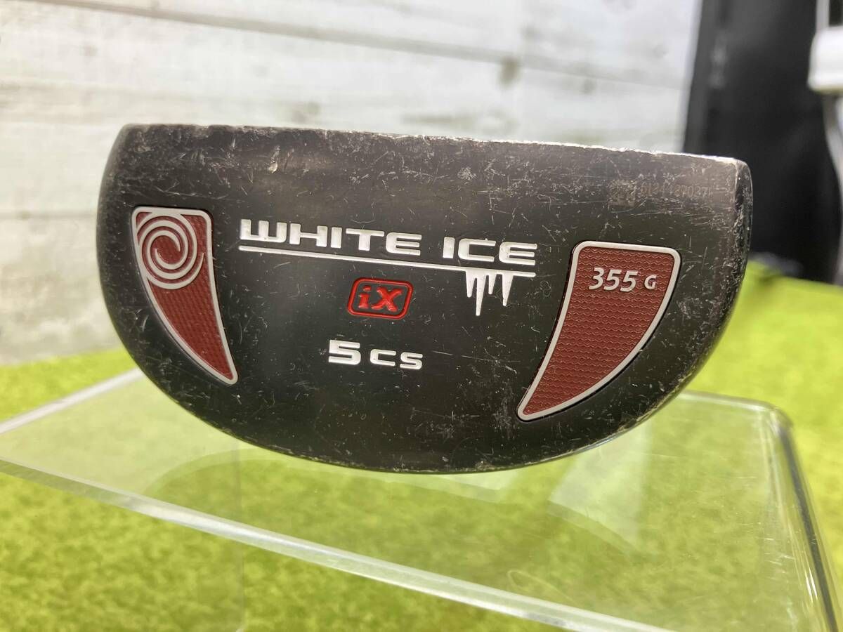 ODYSSEY⁄WHITE ice ix #5⁄オリジナルスチールシャフト⁄パター