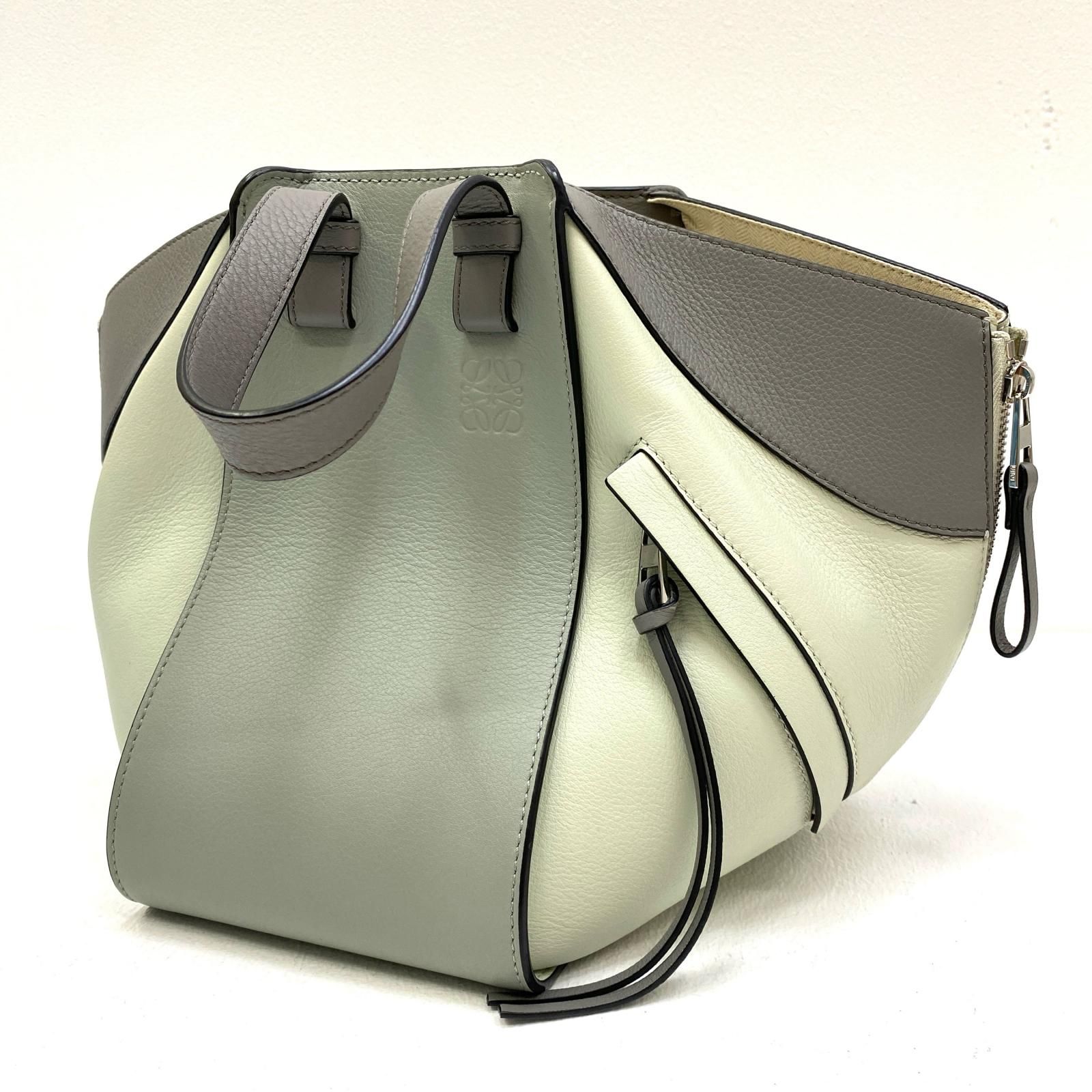 【加古川店】 中古 LOEWE | ロエベ ハンドバッグ ハンモックスモール 262239 ソフトグレインレザー 【122】