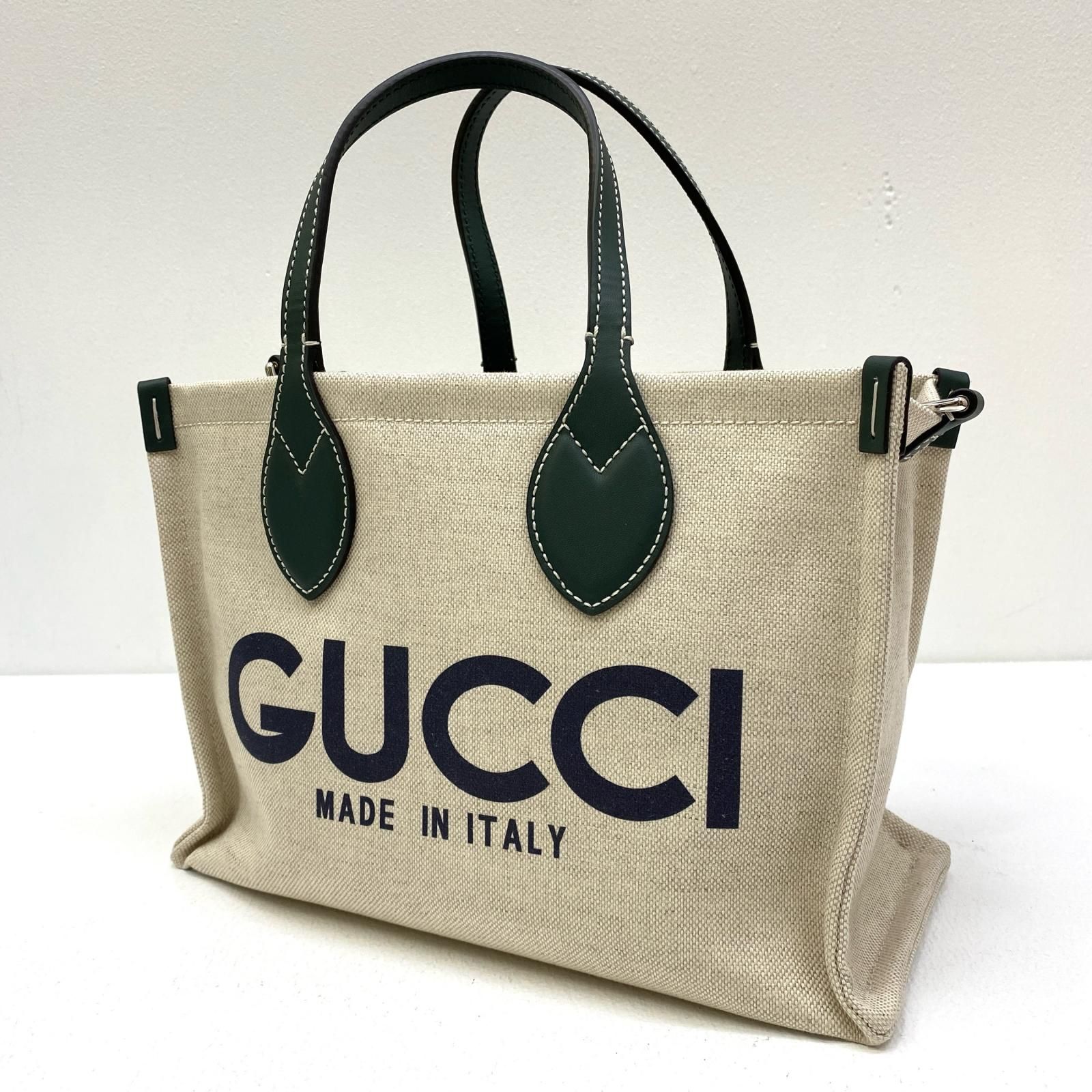【加古川店】 中古 GUCCI | グッチ その他バッグ Mini Tote Bag With Gucci Print 772144 【122】