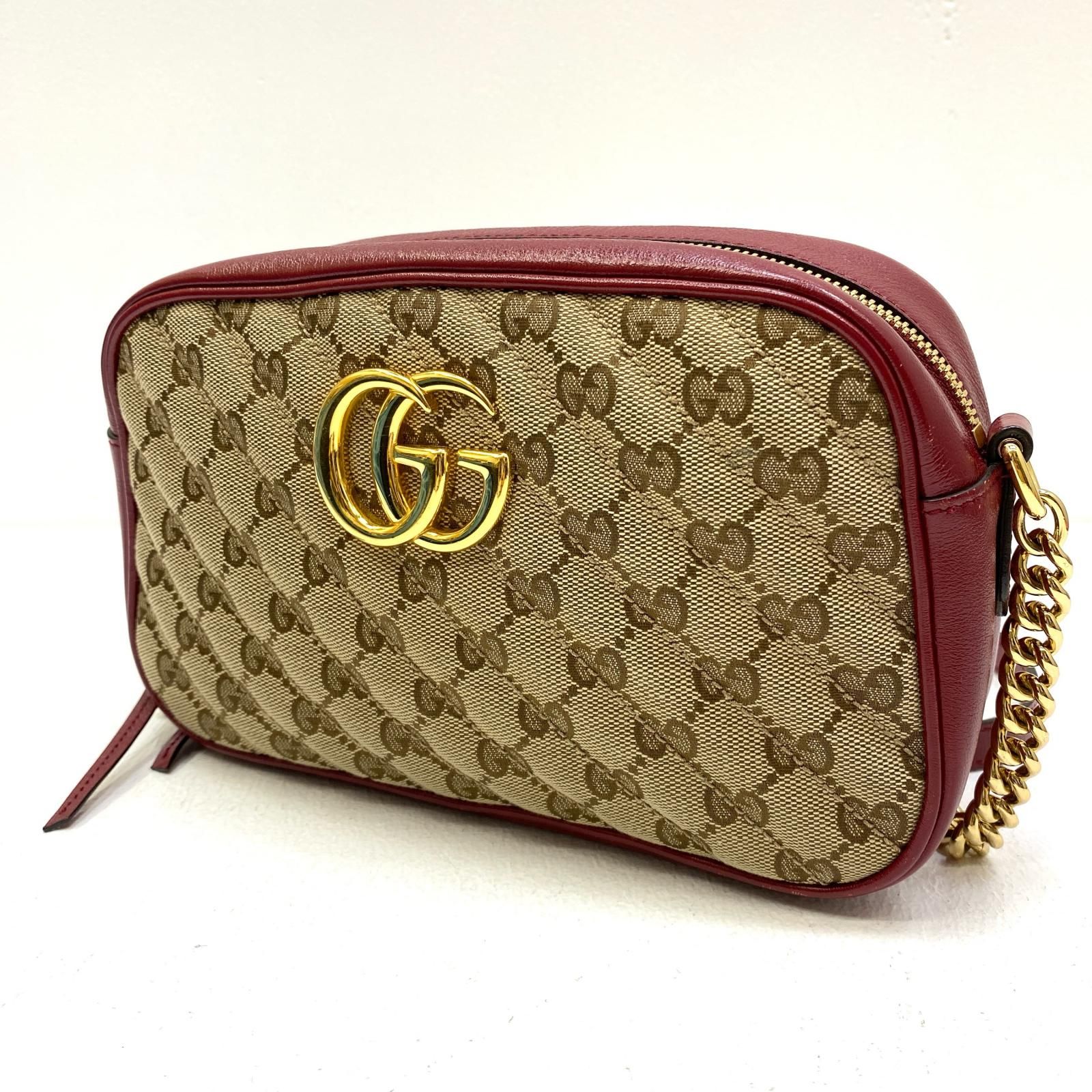 【加古川店】 中古 GUCCI | グッチ ショルダーバッグ 447632 GGキャンバス 【122】