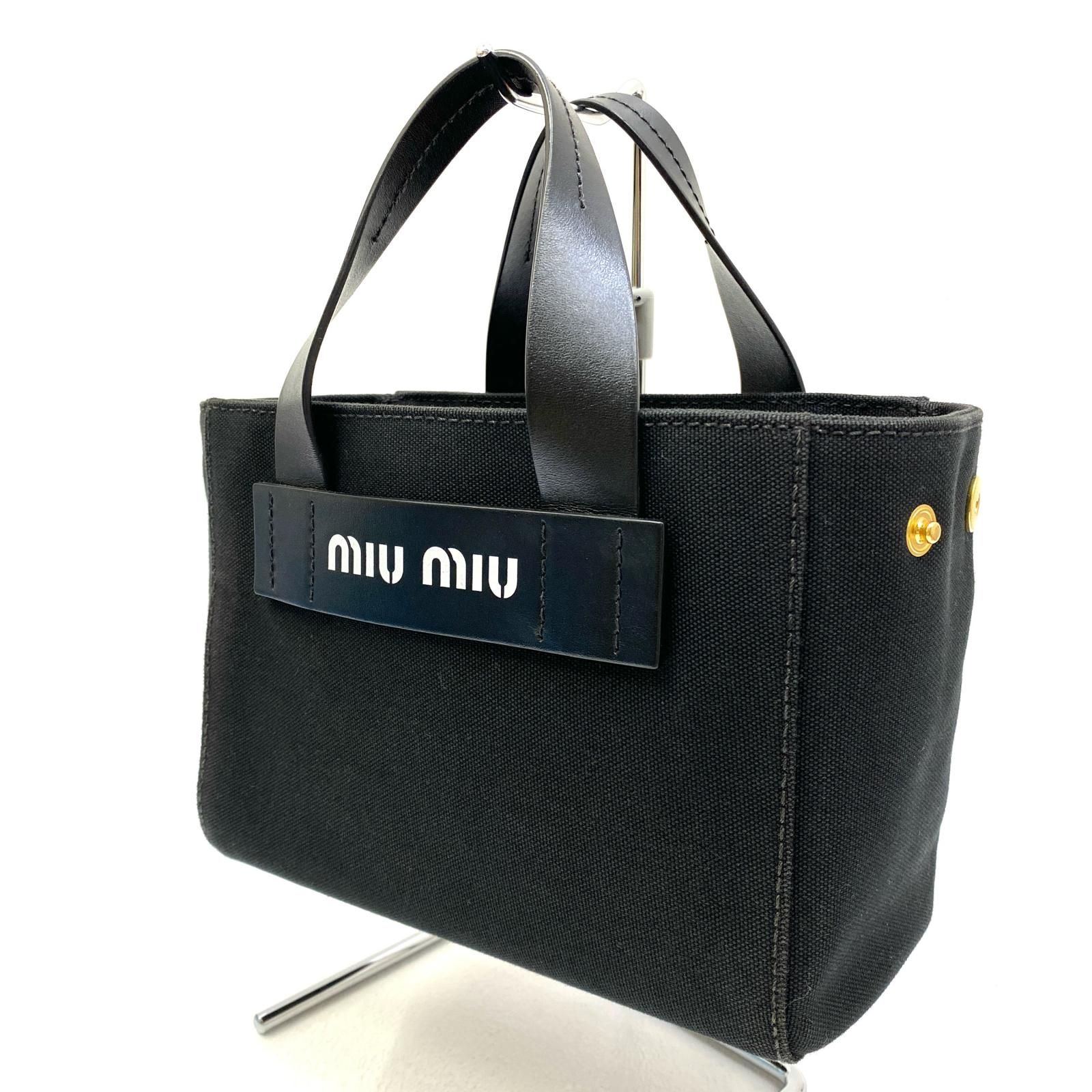 【加古川店】 中古 Miu Miu | ミュウ ミュウ その他バッグ 5BA188 カナパ 【122】