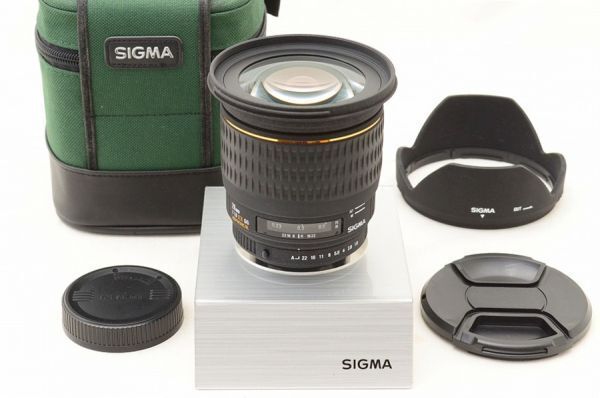 ☆極上美品☆ SIGMA シグマ 20mm F1.8 EX DG ASPHERICAL PENTAX用 ♯26050310A