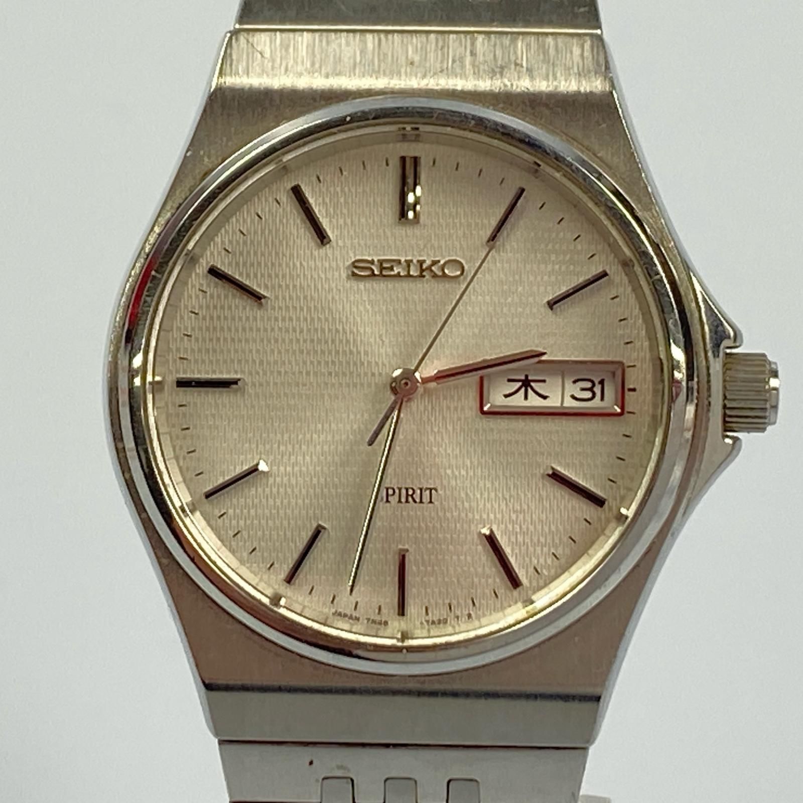 姫路東店】 中古 SEIKO | セイコー 腕時計 SPIRIT 7N48-7A10 アナログ 