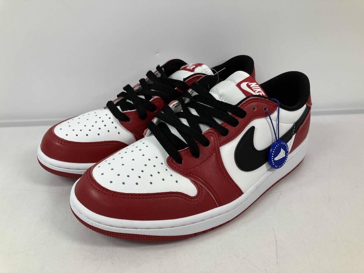 【タグ付き】【鑑定済み】NIKE ナイキ Air Jordan 1 Retro Low OG Chicagoエア ジョーダン 1 レトロ ロー OGシカゴ HQ6998-600 27.0cm