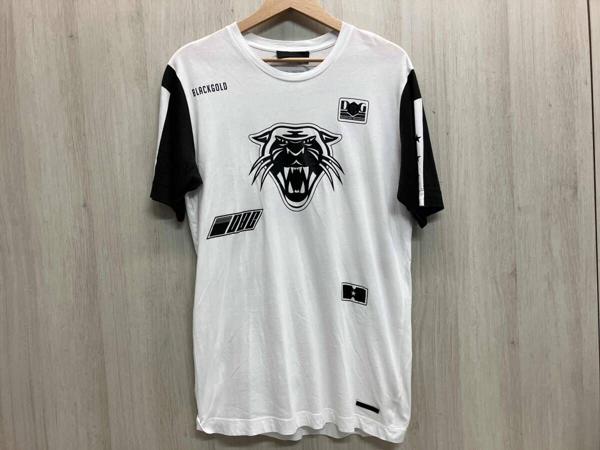 DIESELディーゼル BLACKGOLD / RN93423 半袖Tシャツ / ホワイト・サイズM