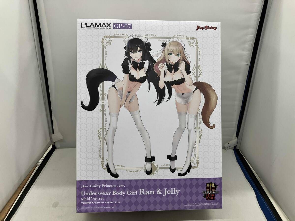 プラモデル マックスファクトリｰ 下着素体娘 ラン&ジェリｰ メイドVer. セット PLAMAX GPｰ07 amazon限定